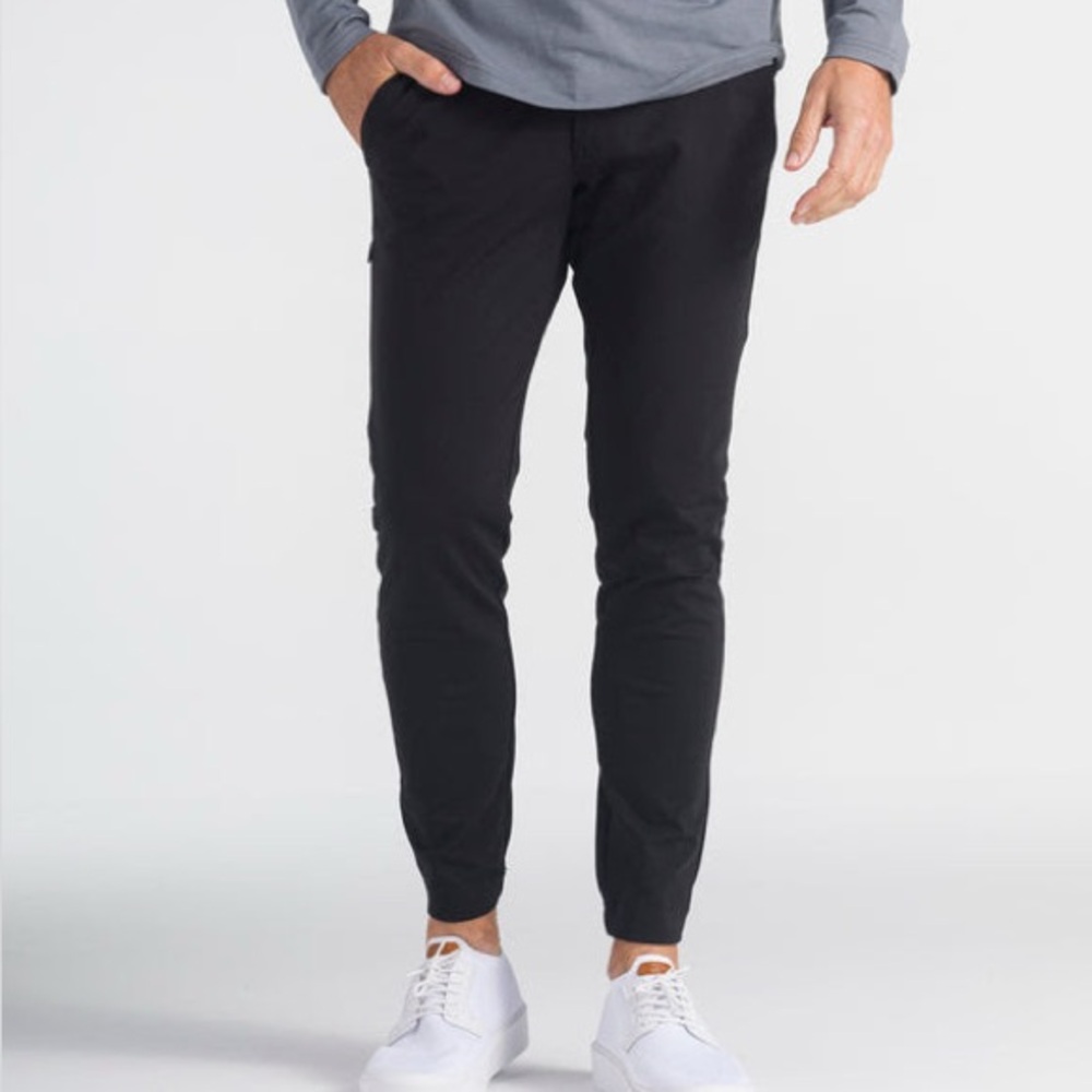 Men’s BYLT Grey Everyday Jogger Pant Skinny Fit Sz 38